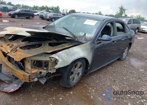 2010 Chevrolet Impala Lt из США, поврежденный, VIN 2G1WB5EN3A1107046